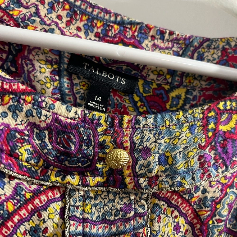 Talbot’s Multicolor Top - Picture 2 of 4